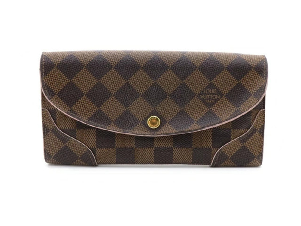 LOUIS VUITTON Portefeuille Cassa Damier Rose Pink Ballerine